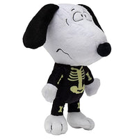 JINX The Snoopy Show Skeleton Costume Snoopy Small Plush Toy, 7.5-in Stuffed Figure from Apple TV+ Series for Fans of All Ages