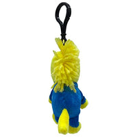 JINX Snoopy in Space Woodstock in Blue Astronaut Suit Clipsters Toy, 4-in Plush Hangers from Apple TV+ Series for Fans Ages 3+