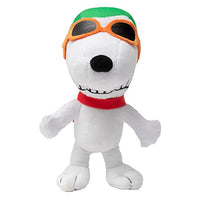 JINX The Snoopy Show Costume Small Plush Bundle, Includes Three 7.5-Inch Stuffed Peanuts Toys (Skeleton Costume, Flying Ace, Cowboy)