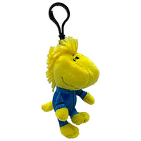 JINX Snoopy in Space Woodstock in Blue Astronaut Suit Clipsters Toy, 4-in Plush Hangers from Apple TV+ Series for Fans Ages 3+