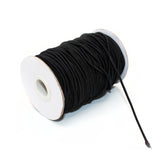 MAHITOI ™ Black Elastic 72 Yard 2mm Thick Cord Roll