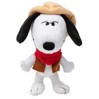 JINX The Snoopy Show Costume Small Plush Bundle, Includes Three 7.5-Inch Stuffed Peanuts Toys (Skeleton Costume, Flying Ace, Cowboy)