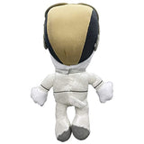 JINX Snoopy in Space Plush Set, Includes Two 7.5-Inch Peanuts Stuffed Toys (Snoopy in White NASA Suit and Charlie Brown Mission Control)