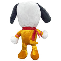 JINX Snoopy in Space Plush Collection, Includes Snoopy in Orange NASA Suit 7-Inch Stuffed Toy and Woodstock Astronaut 4-Inch Clipsters Hanging plushie