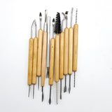 MAHITOI ™ 11 Pieces Clay Tools Set